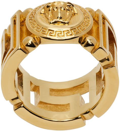 versace word ring|versace rings for women.